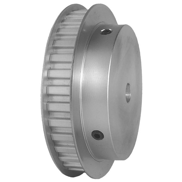 B B Manufacturing 36L050-6FA6, Timing Pulley, Aluminum, Clear Anodized,  36L050-6FA6